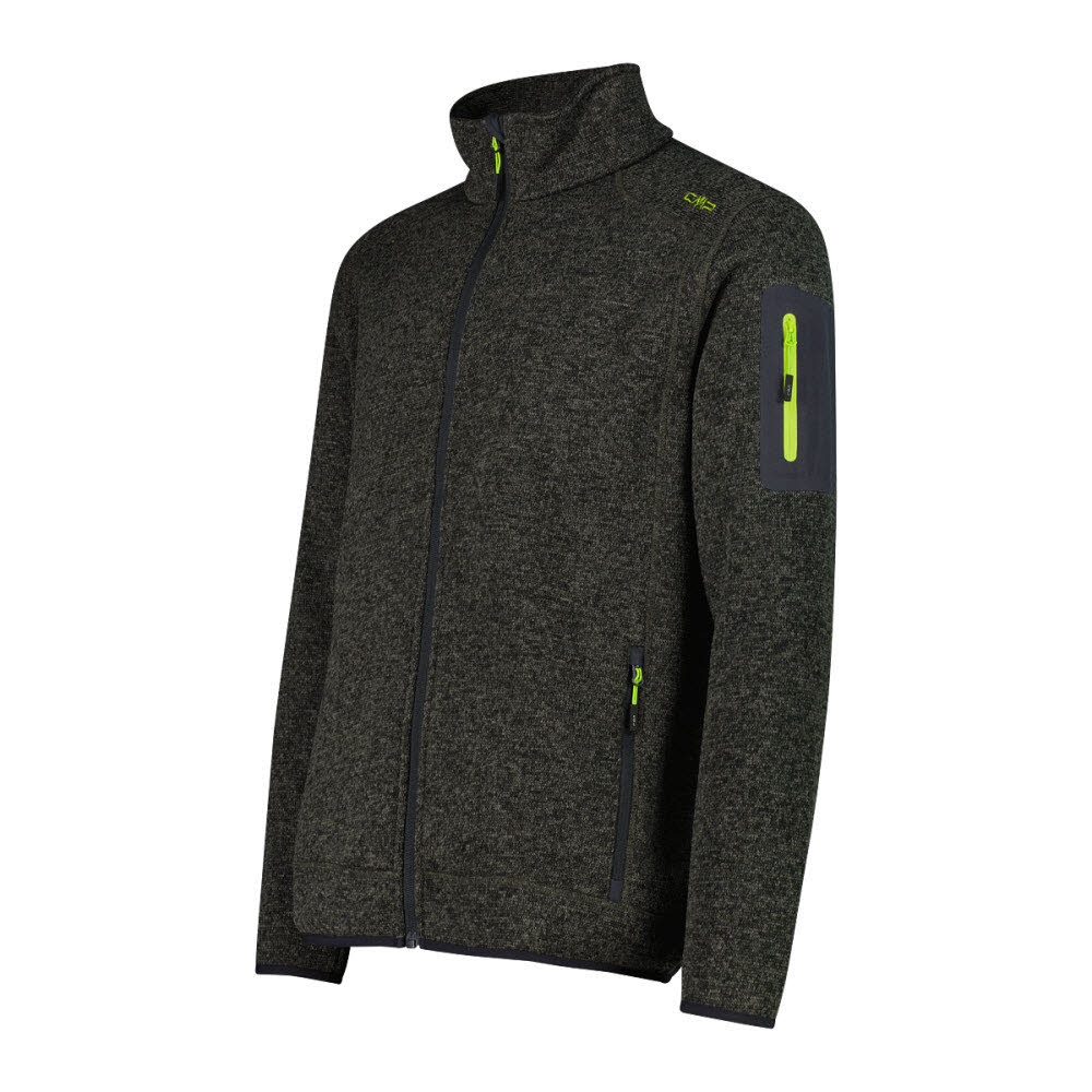 CMP Herren schweres Fleecejacke Knit-Tec