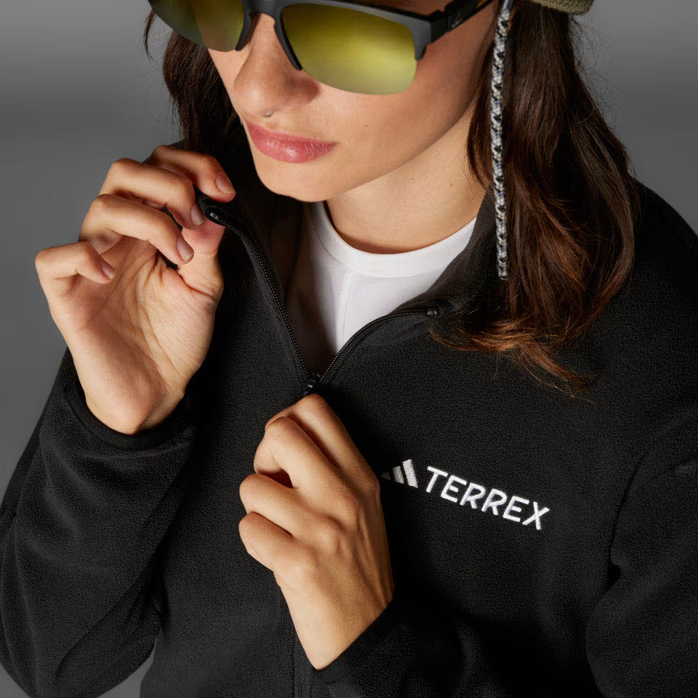 adidas Damen Multi Essentials Fleecejack