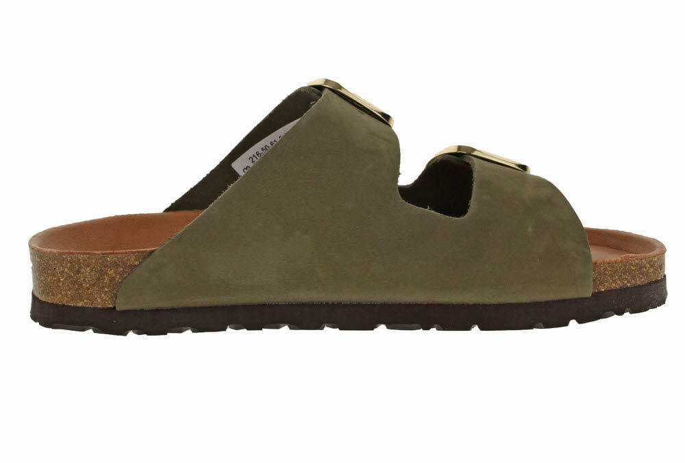 Fjort Damen Pantolette mit Lederfußbett