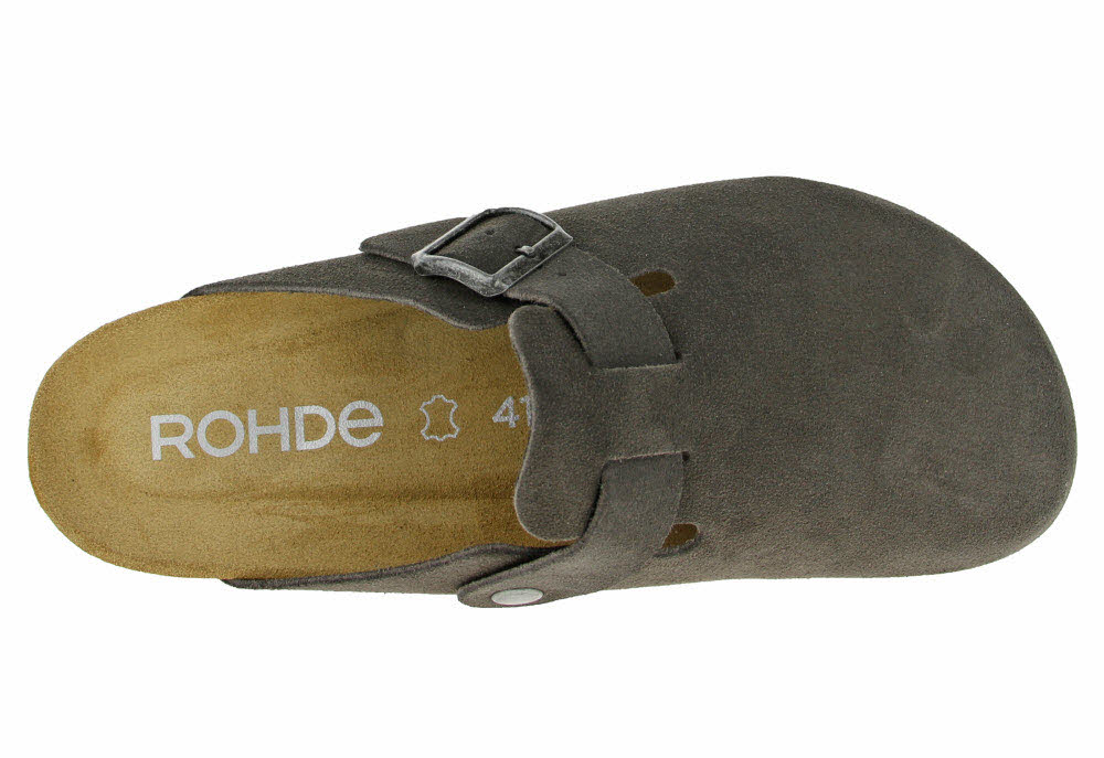 Rohde Herren Clogs Tiefenfußbett