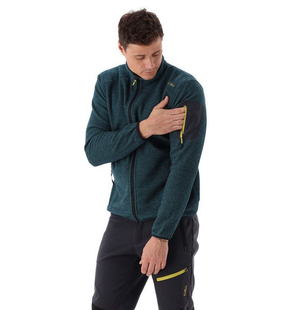 CMP Herren schweres Fleecejacke Knit-Tec