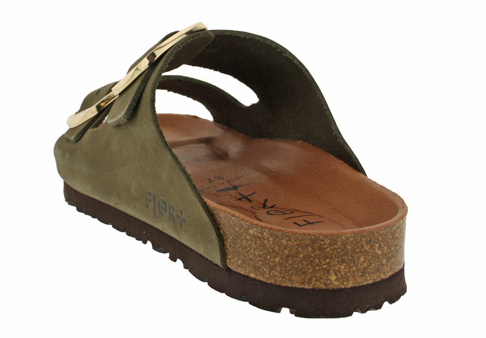 Fjort Damen Pantolette mit Lederfußbett