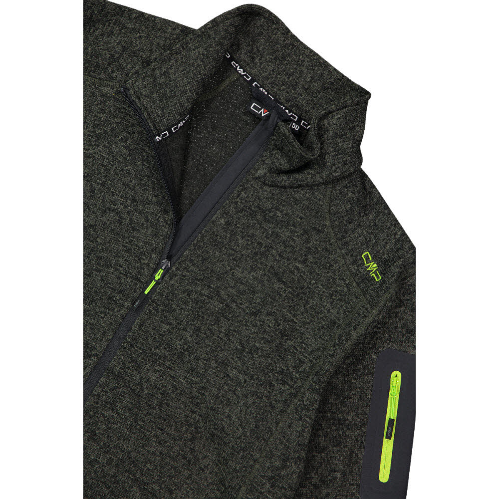CMP Herren schweres Fleecejacke Knit-Tec
