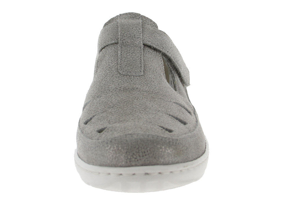 Waldläufer Damen  Slipper mit Klettv.
