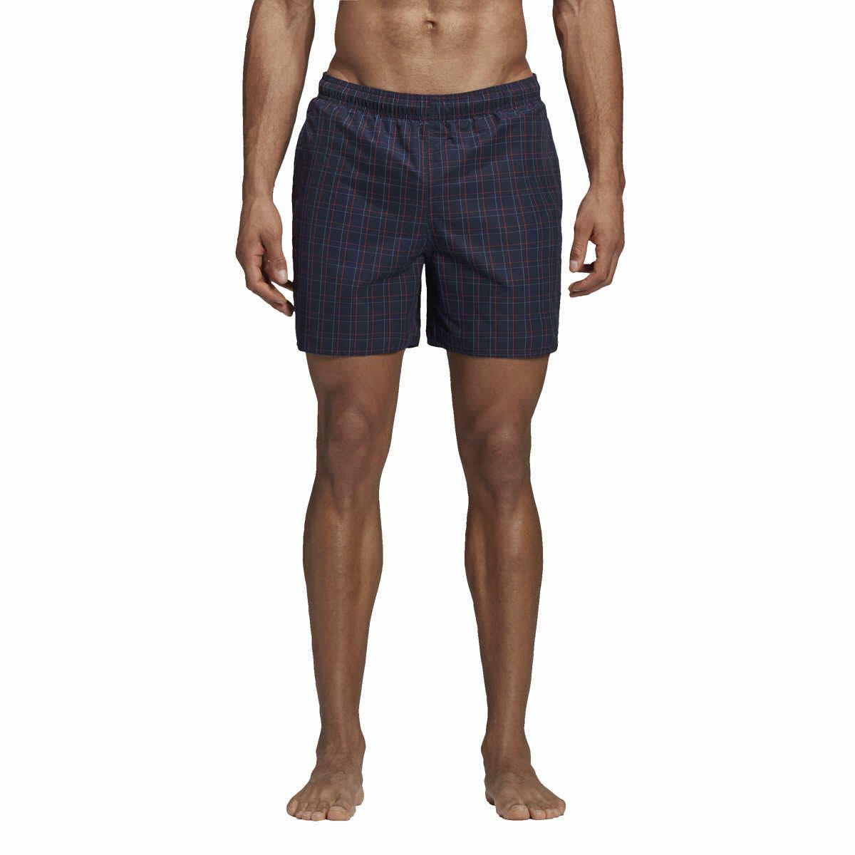 adidas check short short-length