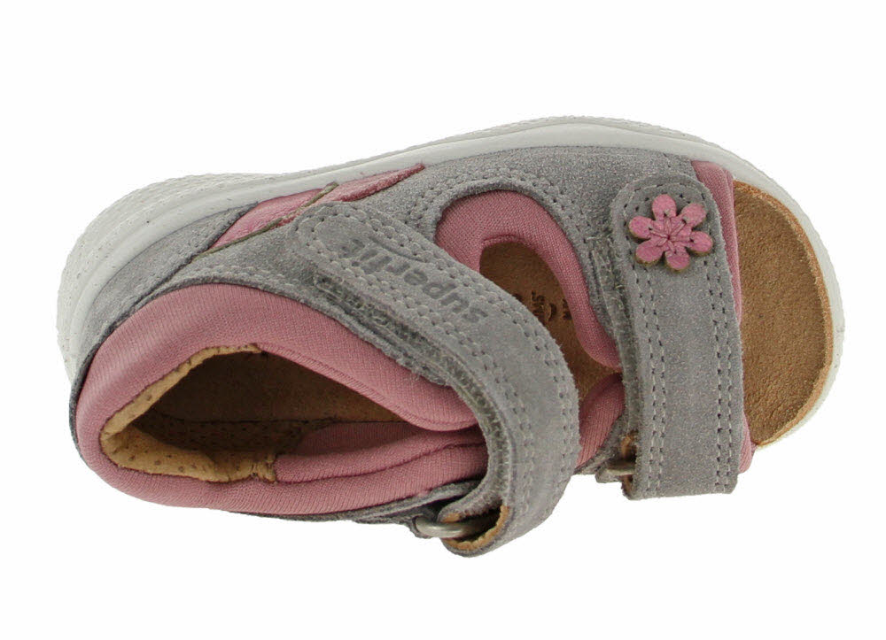 Superfit Mädchen Sandale mit Klettversch