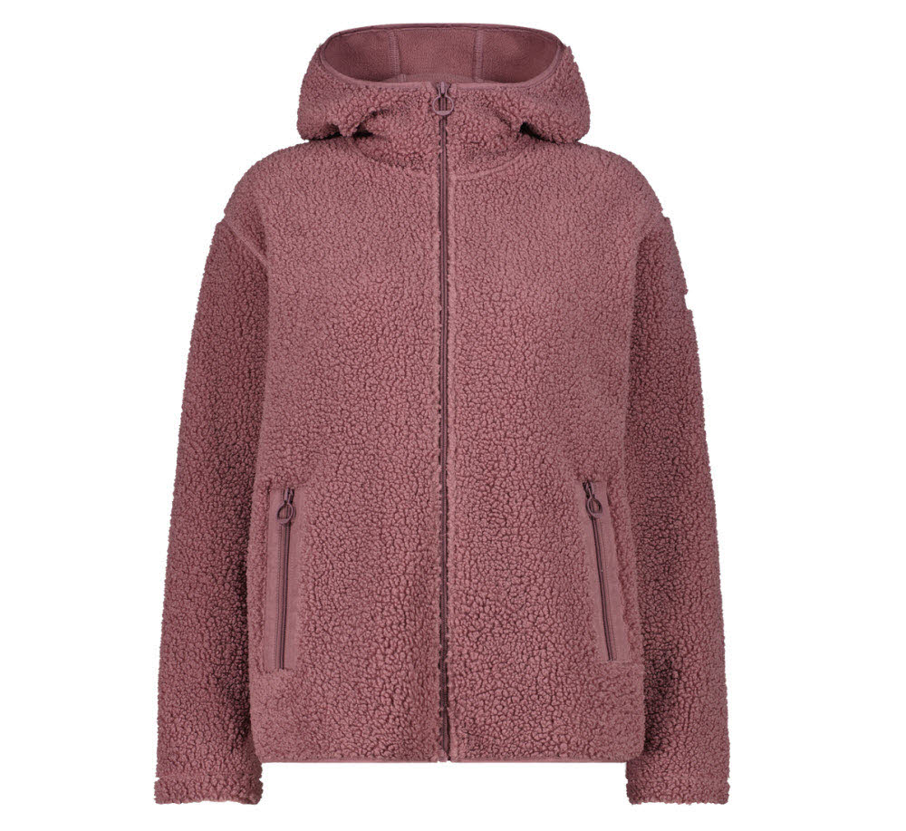 CMP Damen-Fleecejacke mit Kapuze