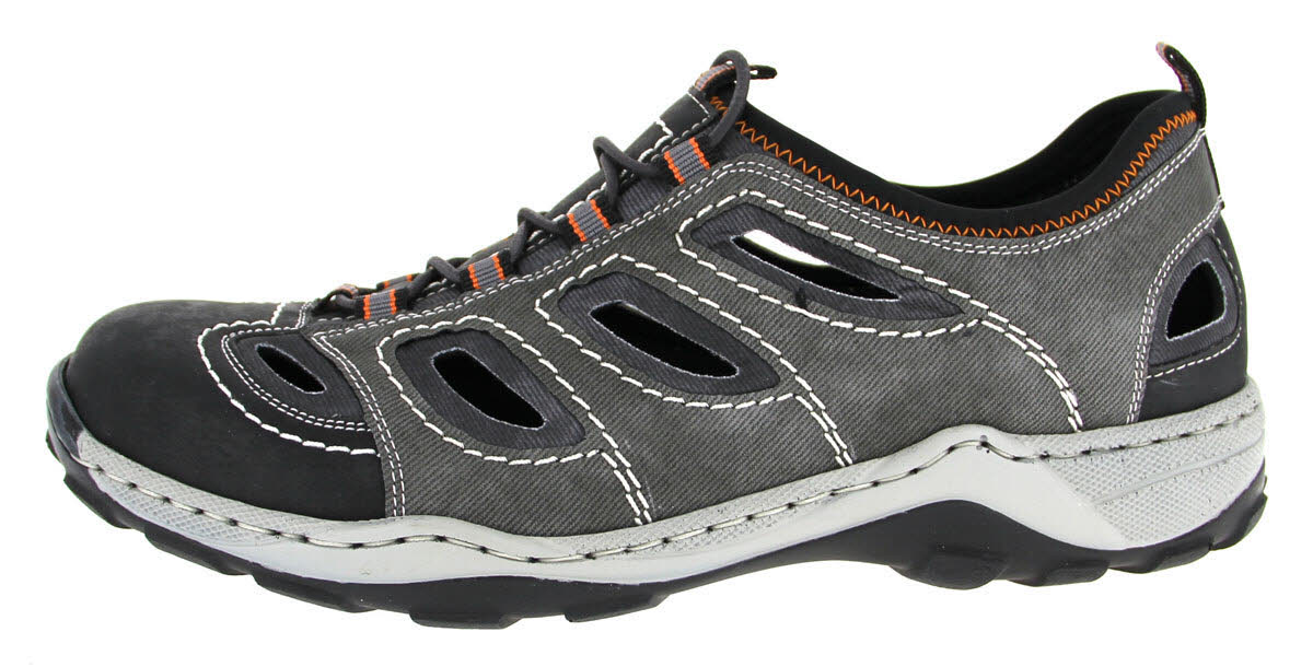 Rieker Herren Slipper halboffen