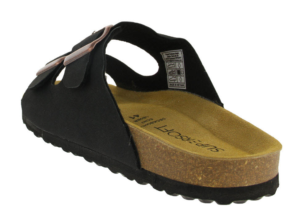Supersoft Herren Pantolette mit Fußbett
