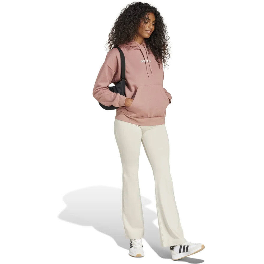 adidas Damen Small Logo Flared Leggings