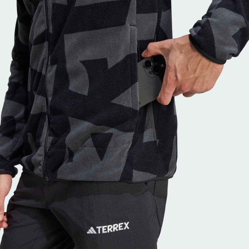 adidas Terrex Herren Fleecejacke