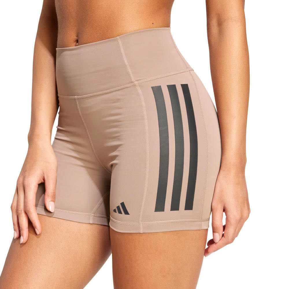 adidas Damen Optimé 3-Stripes 1/4 Short