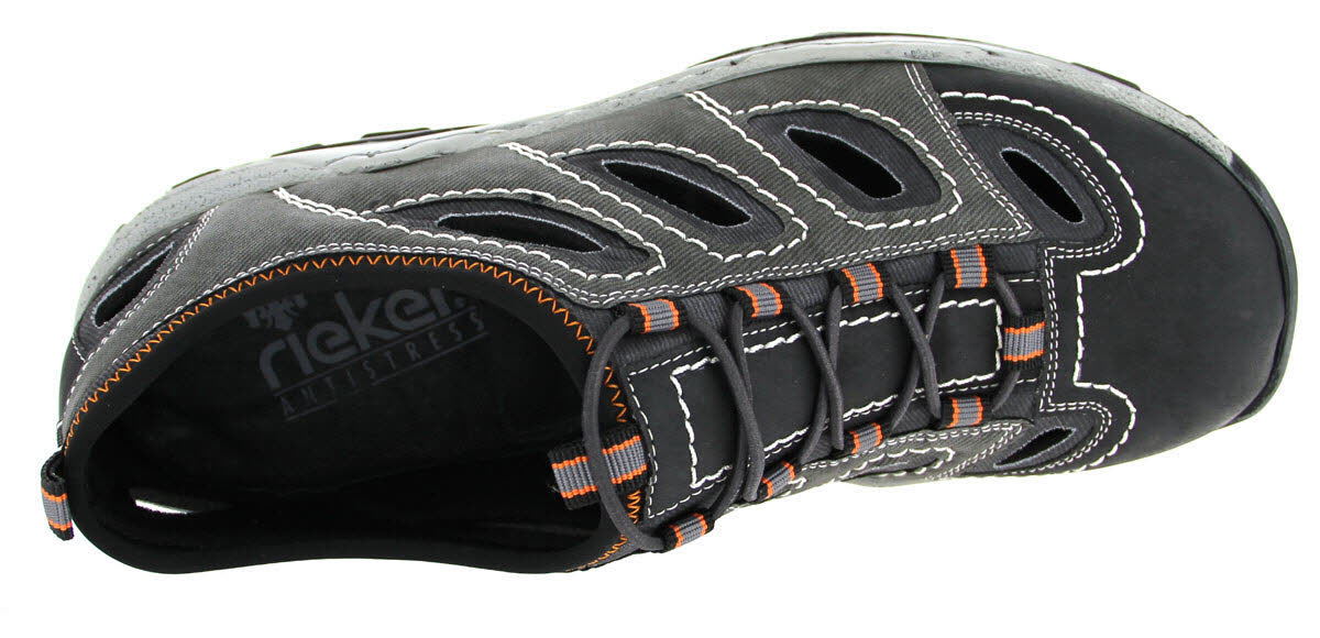 Rieker Herren Slipper halboffen