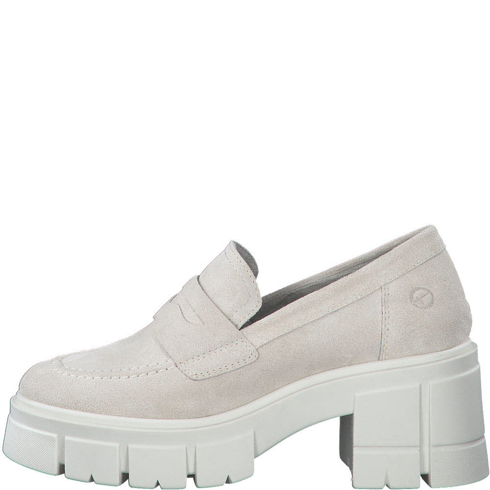 Tamaris Damen Loafer mit Blockabsat