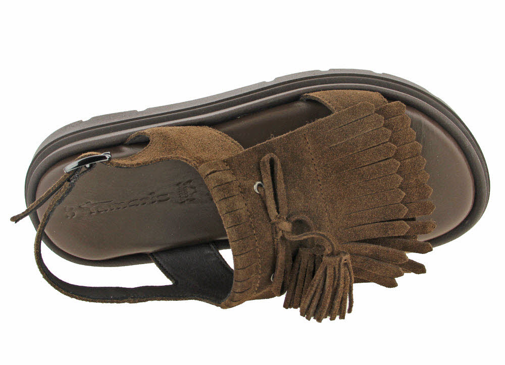Tamaris Damen Sandale mit Haferlasche