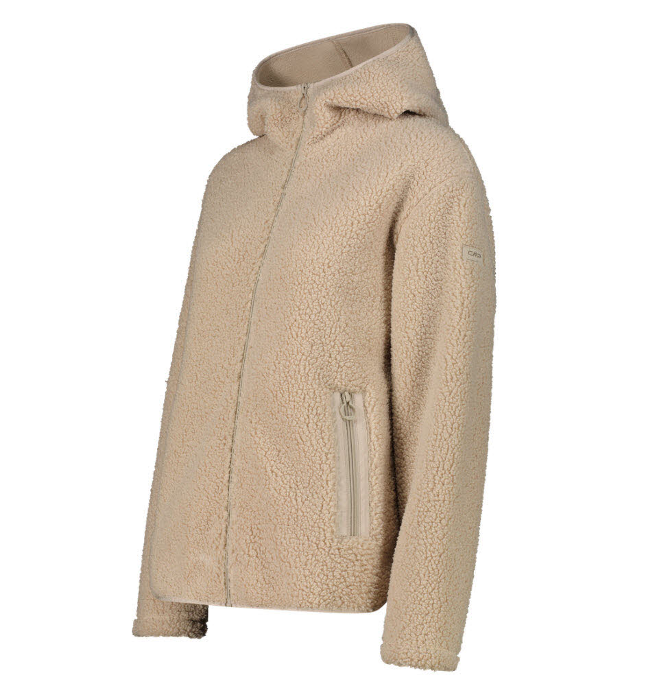 CMP Damen-Fleecejacke mit Kapuze