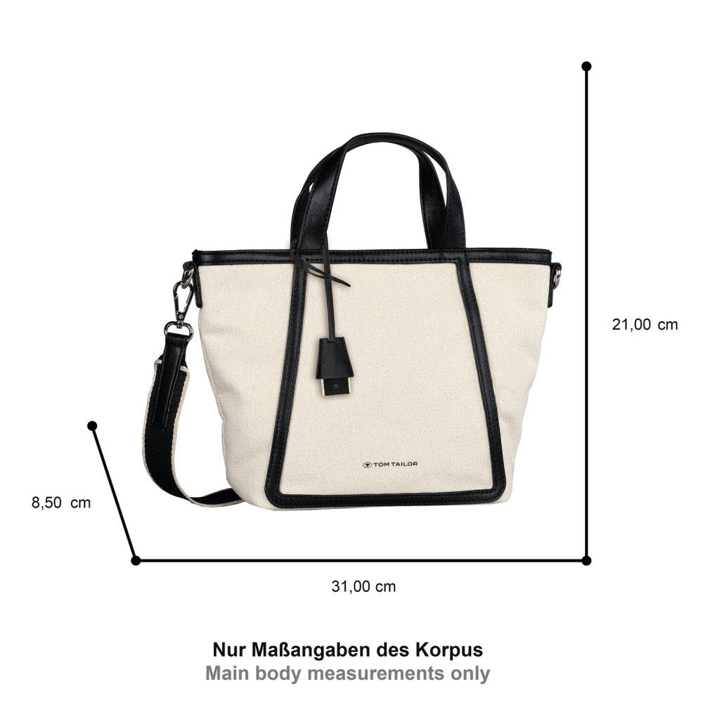 Tom Tailor Damen SUZI ZIP SHOPPER S