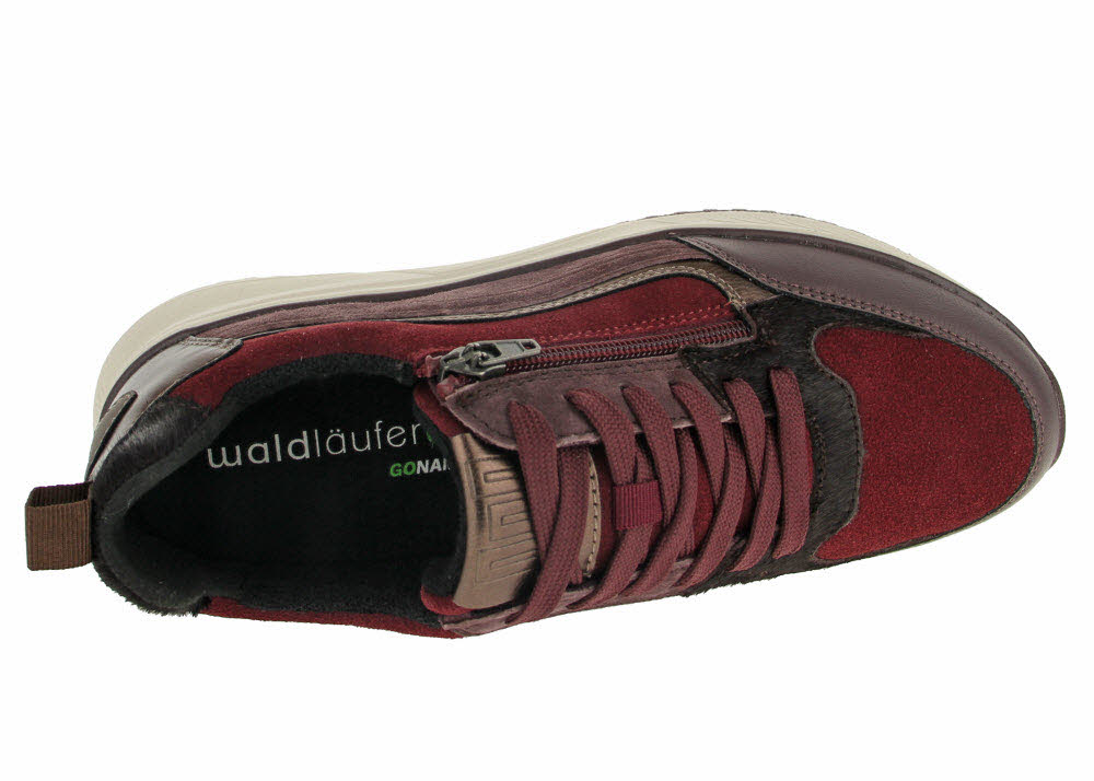 Waldläufer Damen Halbschuhe mit Reißvers