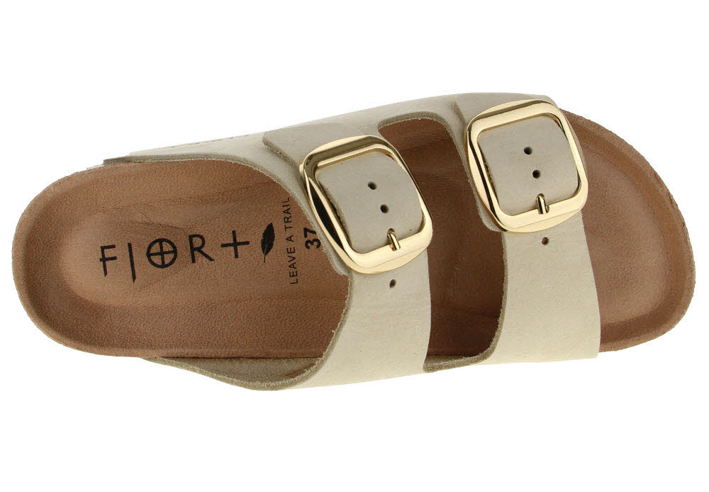 Fjort Damen Pantolette mit Fußbett