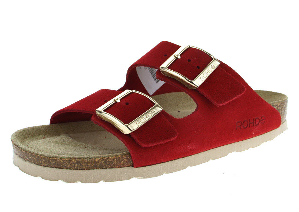 Rohde Damen Pantolette mit Fußbett