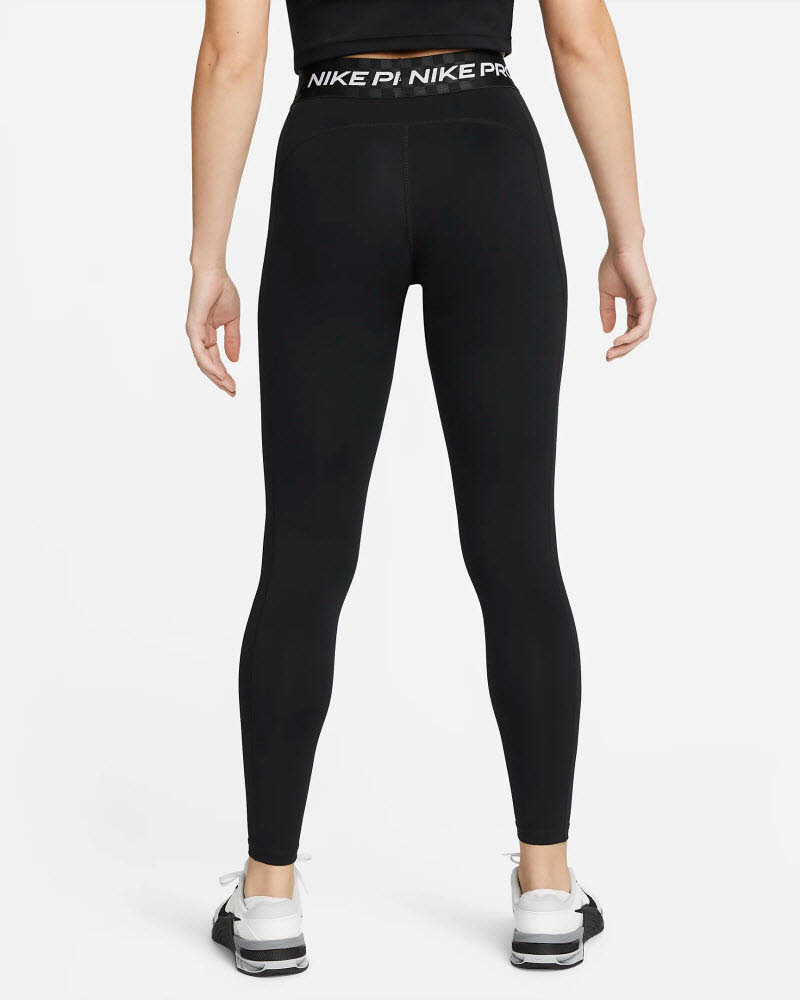 NIKE PRO DRI-FIT WOMEN'S MID-R,BLA