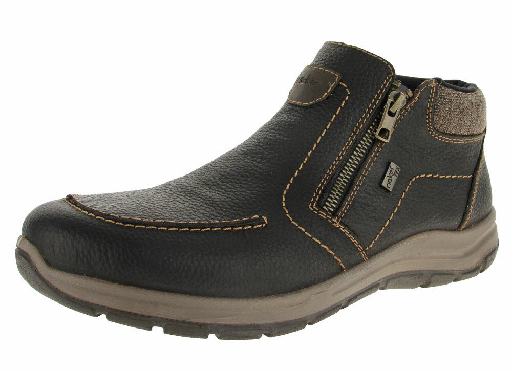Rieker Herren Boots mit Reißverschluss