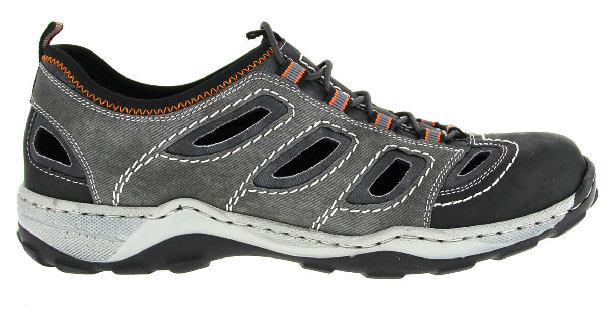 Rieker Herren Slipper halboffen