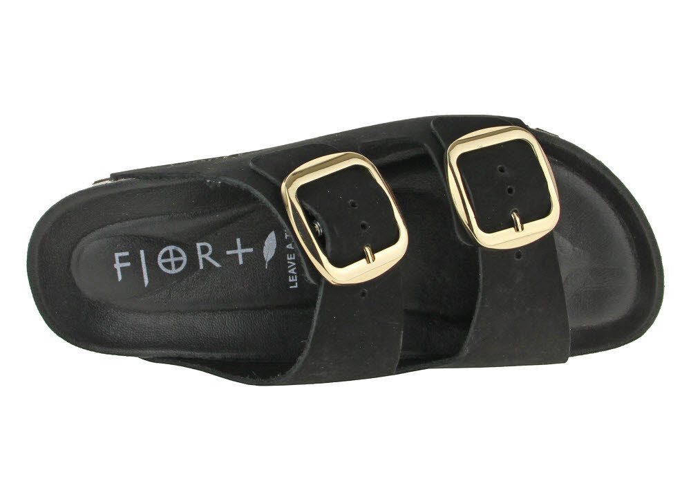 Fjort Damen Pantolette mit Fußbett