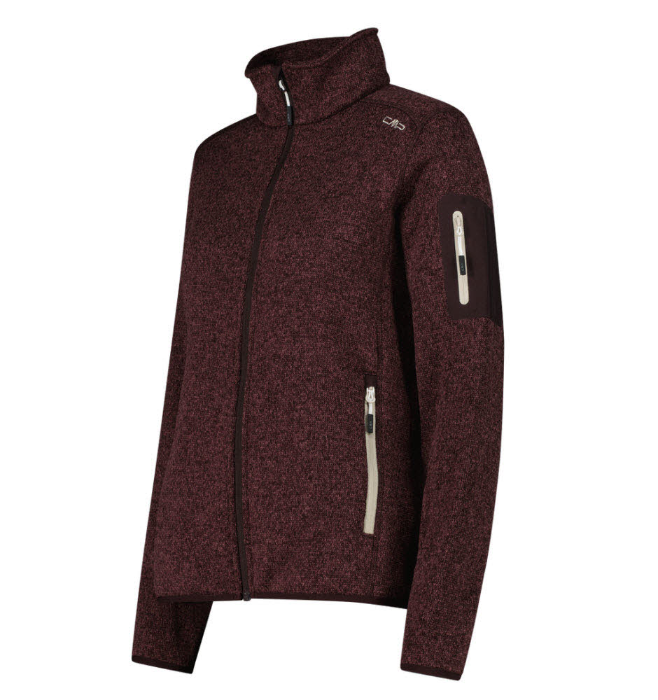 CMP Damen Fleecejacke Knit-Tech Meliert