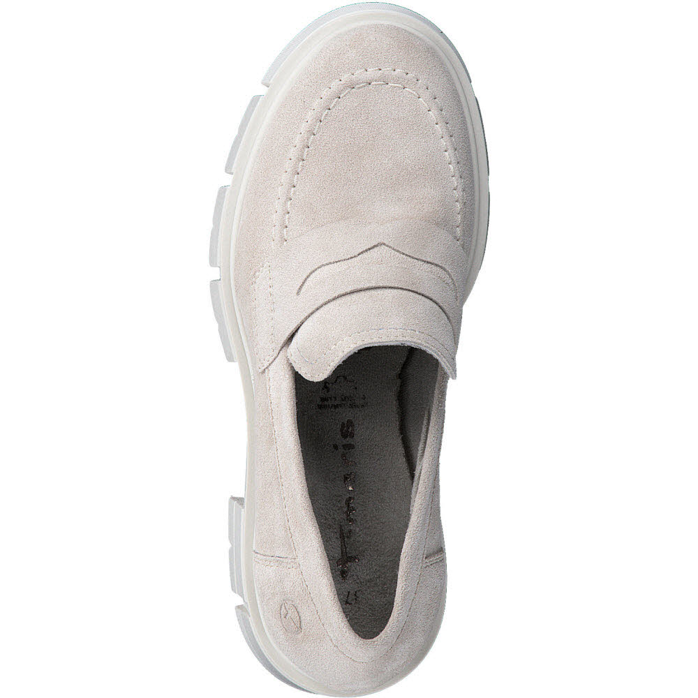Tamaris Damen Loafer mit Blockabsat