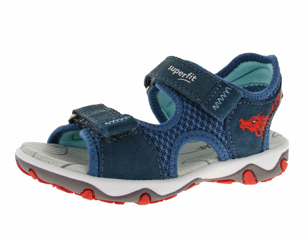 Superfit Kinder Sandale mit Klettverschl