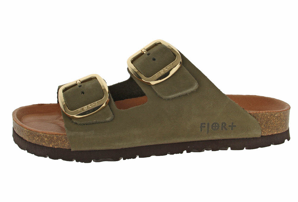 Fjort Damen Pantolette mit Lederfußbett