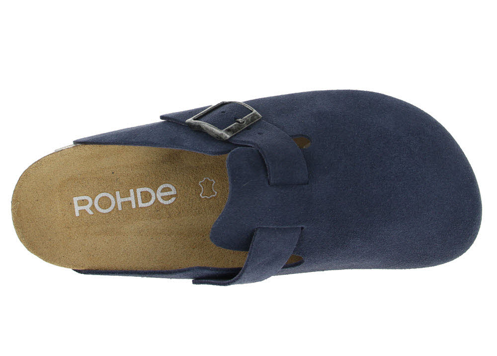 Rohde Damen Clogs Tiefenfußbett
