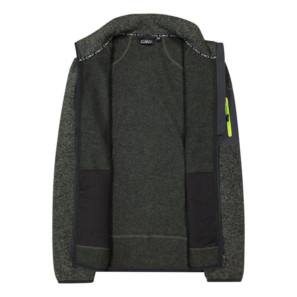 CMP Herren schweres Fleecejacke Knit-Tec