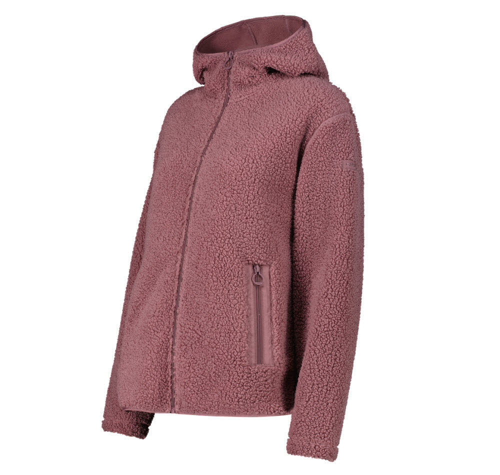 CMP Damen-Fleecejacke mit Kapuze
