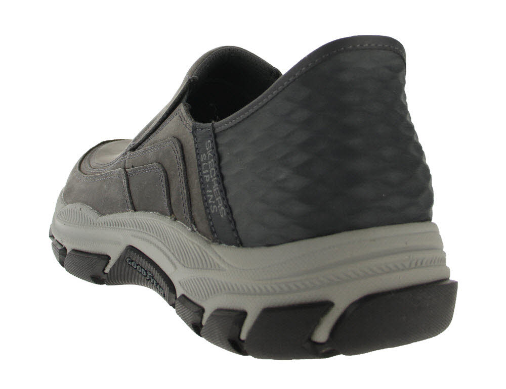 Skechers Herren Leder Slip-Ins