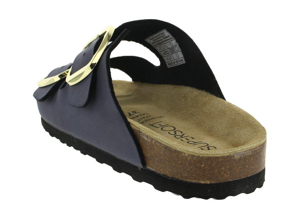 Supersoft Damen Pantolette mit Fußbett