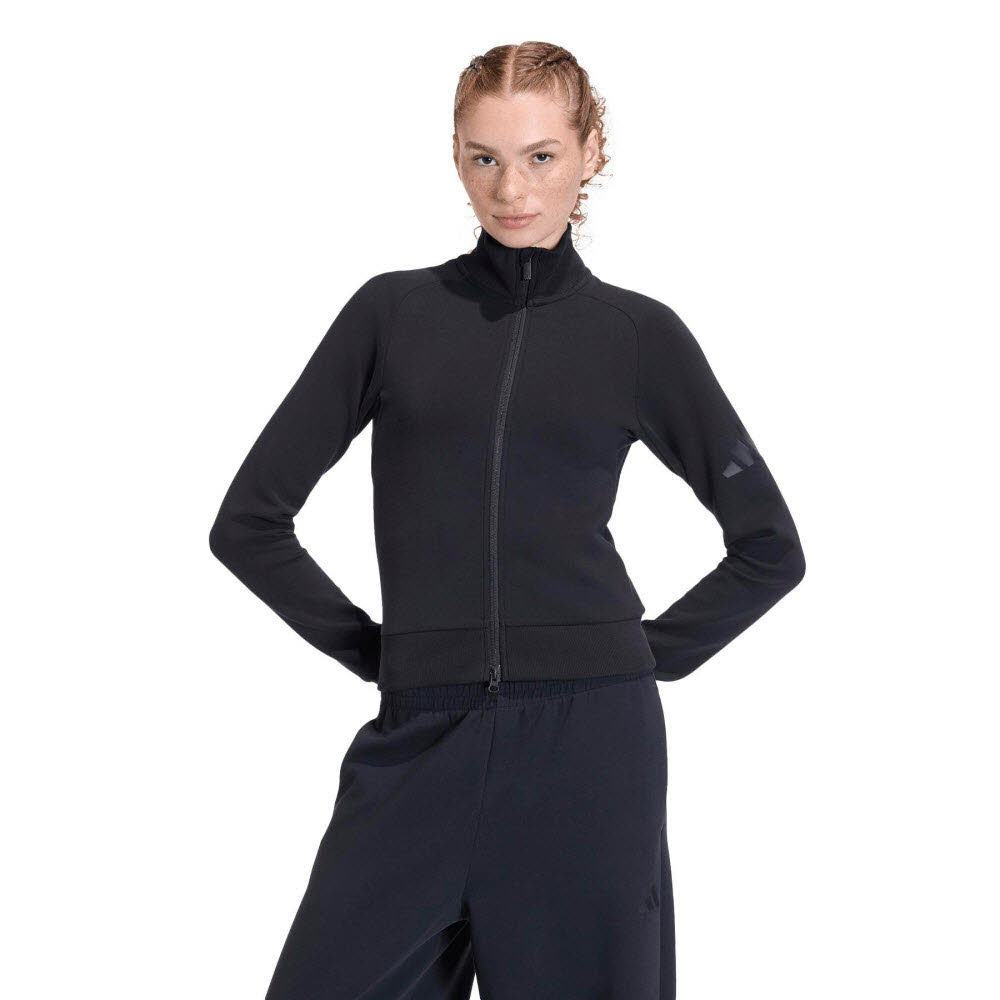 adidas Damen Soft Lux Trainingsjacke