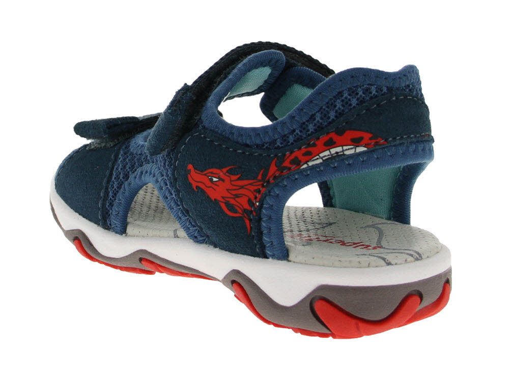 Superfit Kinder Sandale mit Klettverschl