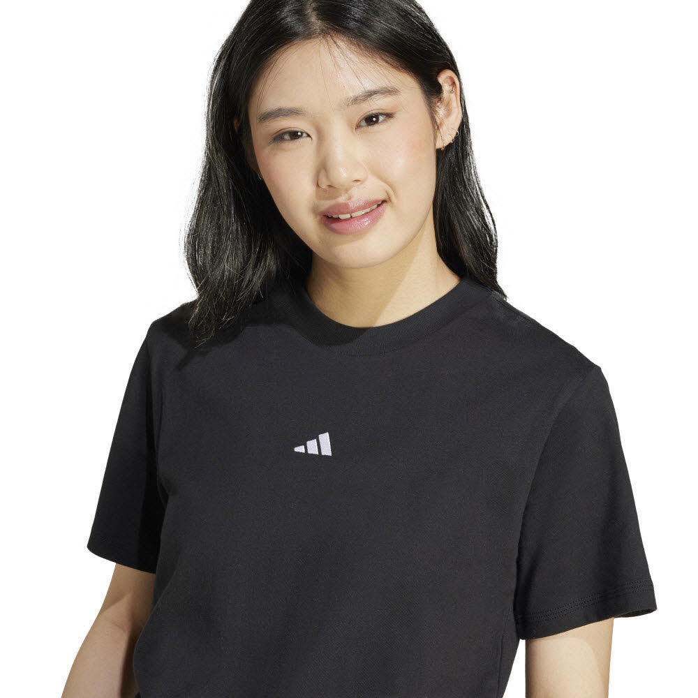 adidas Essentials Small Logo Cotton Tee