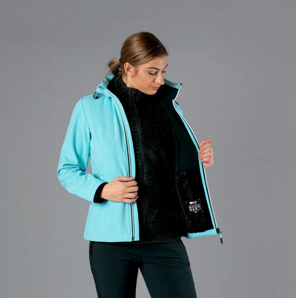 CMP Softshell-Damenjacke mit abnehmbarer