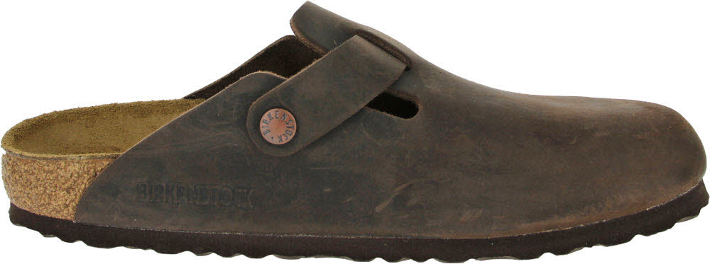 Birkenstock Boston braun Fettleder