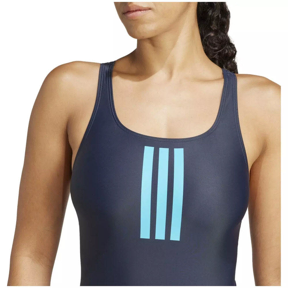 adidas Damen Badeanzug 3-Streifen V-Back