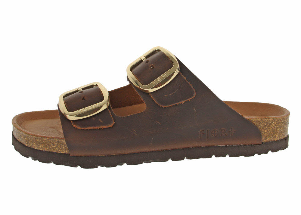 Fjort Damen Pantolette mit Fußbett