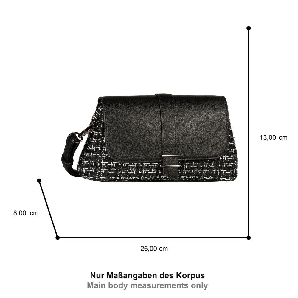 Gabor Handtasche SAHAR schwarz