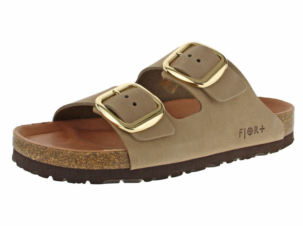 Fjort Damen Pantolette mit Fußbett