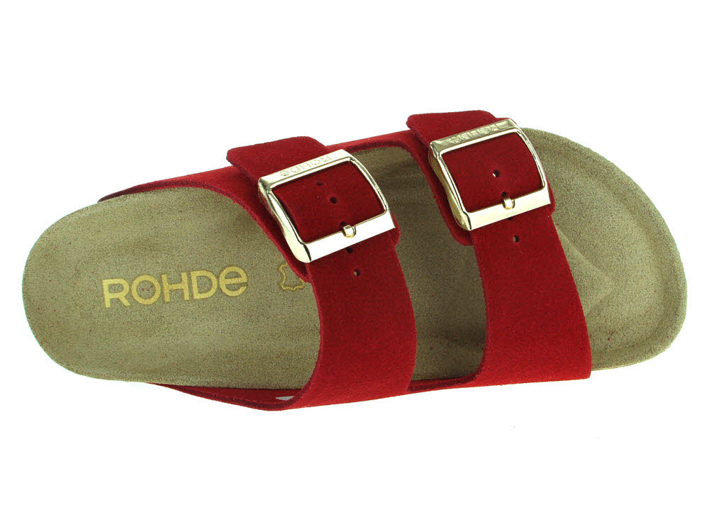 Rohde Damen Pantolette mit Fußbett