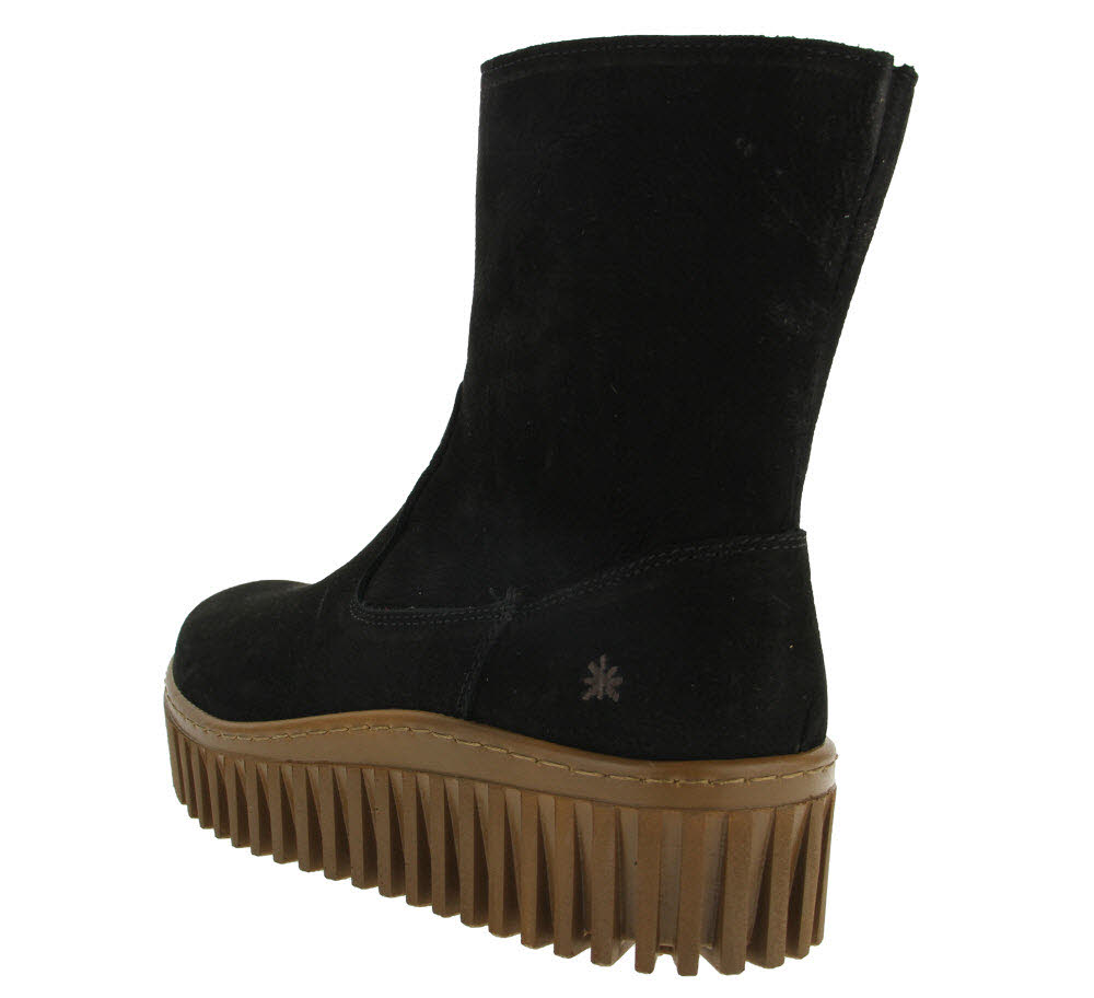 Art Damen Boots mit flexiler Platausohle