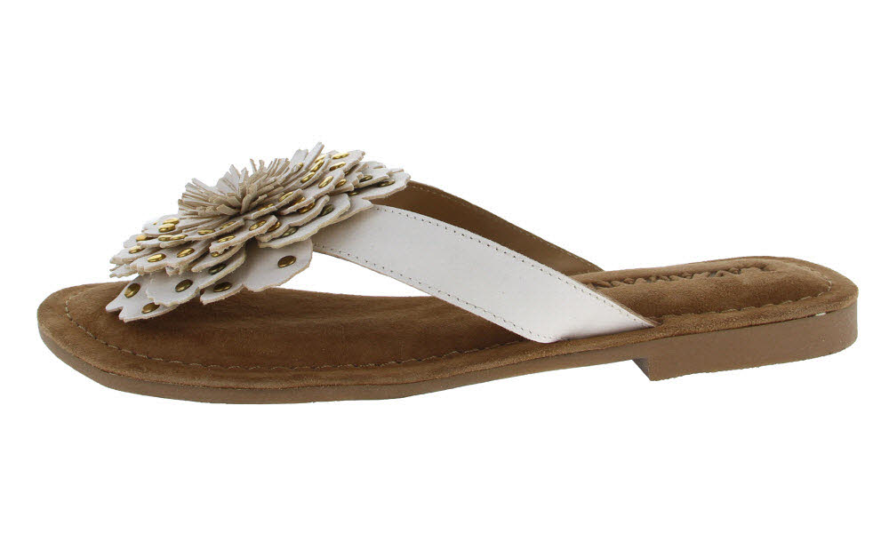 Lazamani Damen Pantolette - Zehentrenner