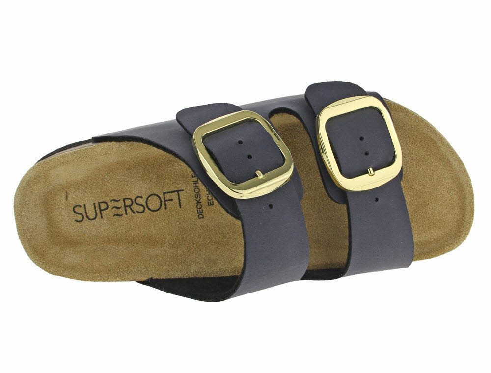 Supersoft Damen Pantolette mit Fußbett